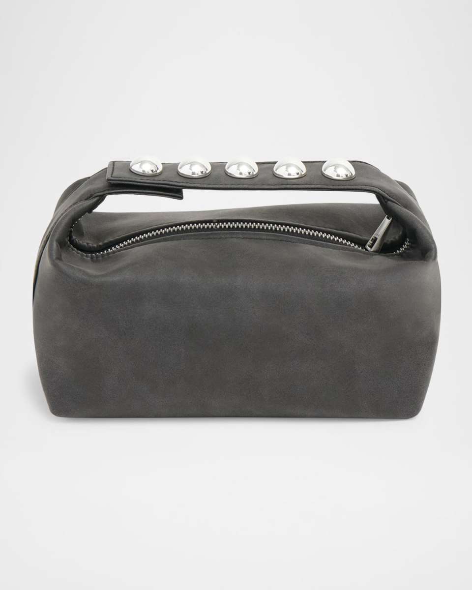Marfa Sans Faux Leather Pochette Top-Handle Bag